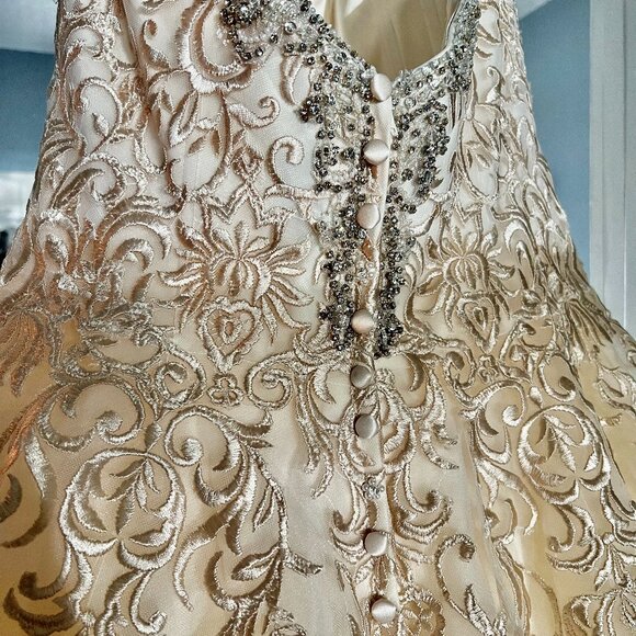 A-Line Wedding Dress - Picture 6 of 11